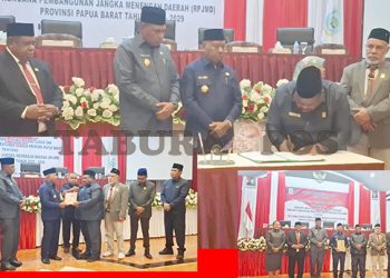 Fraksi PDIP Tolak Mekanisme, 4 Fraksi Setujui Penetapan Perda RPJMD Provinsi Papua Barat 