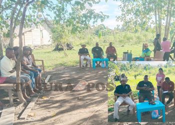 Trauma, Masyarakat Meyerga, Tolak Rencana Pembangunan Pos Brimob