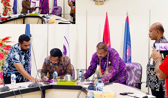 Unipa dan Tolikara Teken Perjanjian Kerjasama