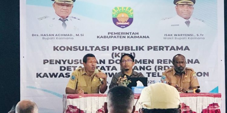 Pemkab Kaimana Susun RDTR dan KLHS Kawasan Teluk Triton