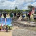 Sambut HUT ke-80 RI, Koarmada III Gelar Karya Bakti di Kampung Maibo