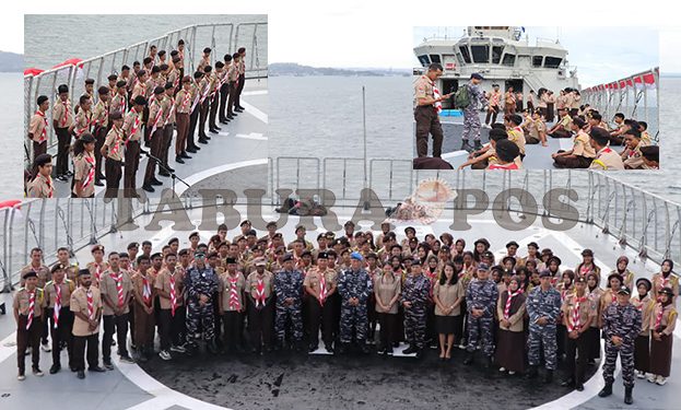 Guskamla Koarmada III Dukung Joy Sailing Pramuka Saka Bahari Sorong Peringati Hari Pramuka ke-64