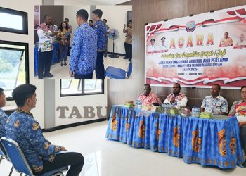Bupati Bernard Lantik Dua Auditor Inspektorat