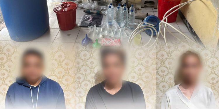 Satuan Resnarkoba Polresta Manokwari Kembali Ungkap Kasus Produksi Miras CT