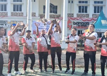 Kejari Sorong Gelar Pekan Olahraga Peringati Harlah Kejaksaan ke-80