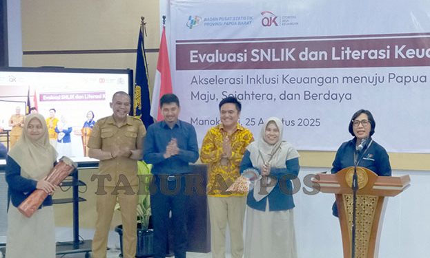 Evaluasi SNLIK 2025 BPS Papua Barat; Literasi dan Inklusi Keuangan Meningkat