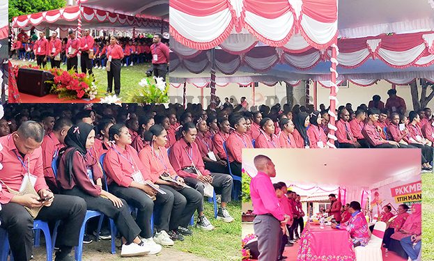 PKKMB STIH Manokwari, Filep Motivasi Mahasiswa Baru Berpeluang Mendapatkan Beasiswa