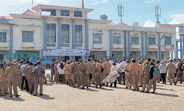 Disoroti Pegawainya Sendiri Soal TPP, Bupati Beri Komitmen Hak Pegawai