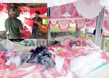 Curhat Hidayat, Si Penjual Pernak-Pernik Kemerdekaan RI di Manokwari Sepi Pembeli