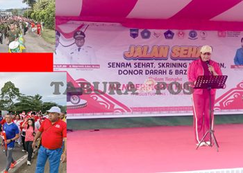 PKK Manokwari Gaungkan Pesan Kesehatan, Kepedulian Sosial dan Ekonomi Lokal Sambut HUT ke-80 RI