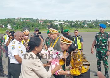 Pangdam XVIII Kasuari dan Istri Tiba di Manokwari