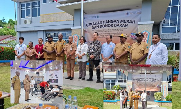 Hari Statistik Nasional, BPS Gelar Gerakan Pangan Murah dan Donor Darah