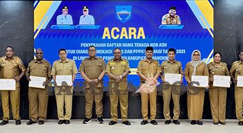 Pemkab Manokwari Angkat 546 Tenaga Honorer Menjadi CPNS dan PPPK