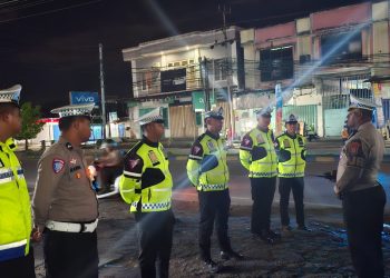 Ditlantas Polda Papua Barat Gelar Blue Light Patrol, Cegah Aksi Balapan Liar