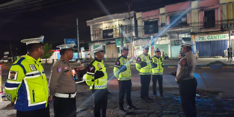 Ditlantas Polda Papua Barat Gelar Blue Light Patrol, Cegah Aksi Balapan Liar