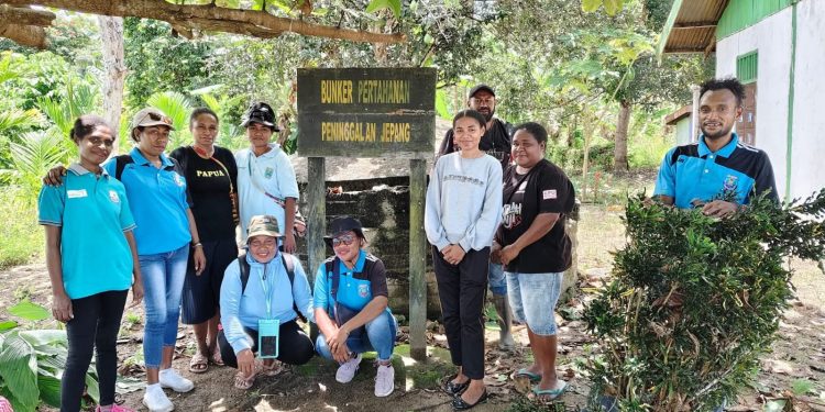 Dinas Pariwisata Identifikasi Situs Sejarah Perang Dunia II Milik Jepang di Mansel