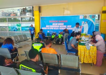 BLU UPBU Rendani Gelar Donor Darah Peringati Harhubnas 2025