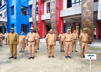 Pimpin Apel Senin, Ini Arahan Plt Sekda Mansel