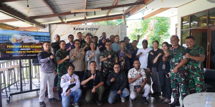 Pangdam XVIII Kasuari Ajak Insan Pers Kolaborasi Satu Visi Untuk Kemajuan Papua Barat