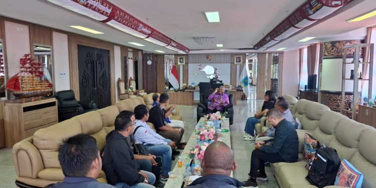 Temui Wartawan Pos Pemprov, Gubernur Komitmen Evaluasi Tata Kelola Informasi