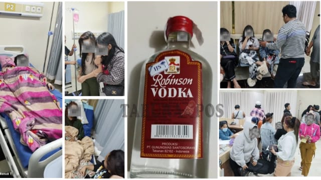 Minum Miras Oplosan, Puluhan Warga Lokalisasi 55 Maruni Sempat Dirawat dan Jalani Pemeriksaan Kesehatan