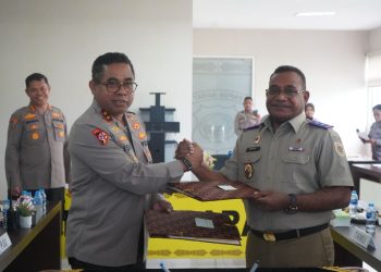 Polda Papua Barat dan BNPPB Tandatangani MoU Kerja Sama