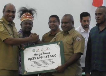 Masyarakat 7 Marga Suku Sumuri Dapat Kompensasi Rp.96 Miliar dari Genting Oil Kasuri
