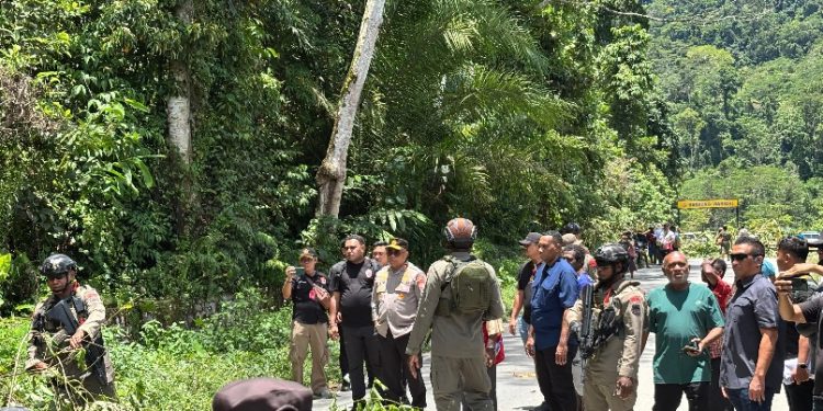Aksi Pemalangan Jalan Trans Manokwari–Sorong di Jembatan Wariori, Kapolda Papua Barat Turun Langsung ke Lokasi