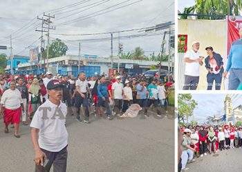 Gubernur PB dan Kepala Suku Byak Jalan Santai Bersama Warga Manokwari