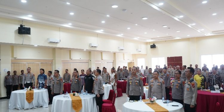 Polda Papua Barat Gelar Rakorwas Launching Aplikasi Sistem Pengawasan Polisi Pangan Terpadu