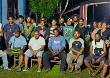 Aloysius dan Ivensius Optimis Mubes I Kerukunan Masyarakat Papua Pengunungan -Tengah Berjalan Sukses