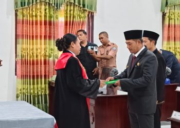 Imam Miliki Dilantik Sebagai Wakil Ketua II DPRK Mansel
