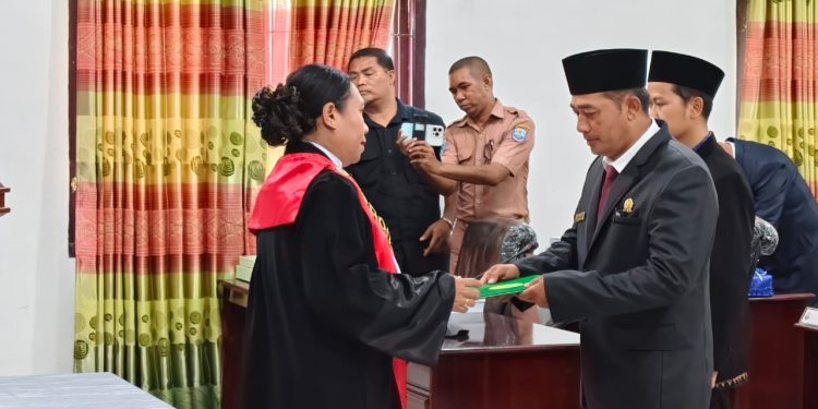 Imam Miliki Dilantik Sebagai Wakil Ketua II DPRK Mansel
