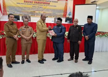 Rancangan Perubahan APBD Papua Barat 2025 Difokuskan pada Program Kerja Bersifat Mandatory