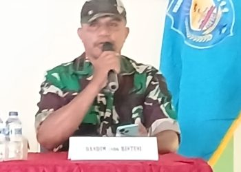 Kodim 1806/TB Tekankan Pentingnya Penguatan Kapasitas Masyarakat dalam Mencegah Konflik Sosial