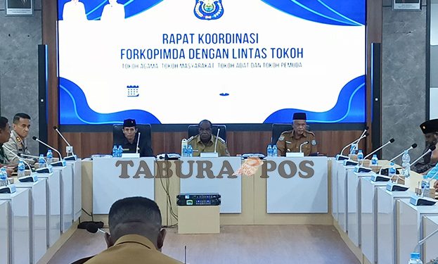 Rapat Koordinasi Forkopimda dan Tokoh Nusantara di Sorong, Tekankan Pentingnya Menjaga Kamtibmas