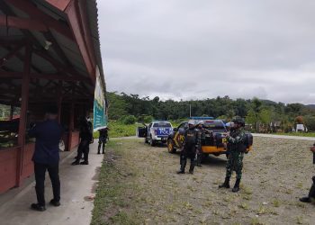 Antisipasi Seruan Aksi Nasional dan Papua Raya Polres Tambrauw Gelar Patroli Gabungan