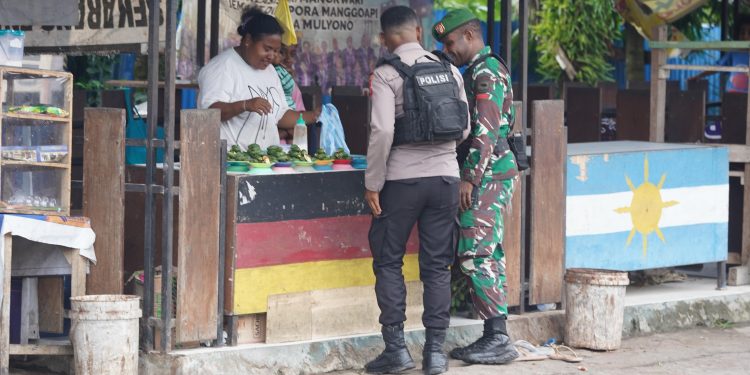 Sinergi TNI Pori Perkuat Keamanan Manokwari Lewat Patroli Gabungan Skala Besar