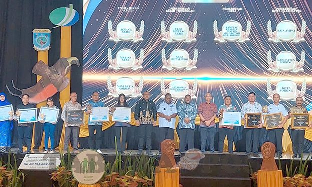 Mansel – Raja Ampat Menjuarai Paritrana Award Tingkat Provinsi