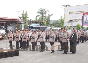 Rotasi Besar-Besaran, Kapolresta Sorong Kota Pimpin Sertijab 15 Jabatan Strategis