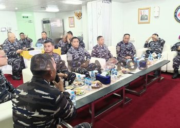 Tunaikan Misi Diplomatik Pertahanan Indonesia-PNG, Rombongan Satgas Port Visit Pasific 2025 Bertolak Gunakan KRI WSH-991
