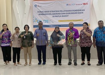 BPMP Papua Barat Selenggarakan Sosialisasi Strategi Pelayanan Pendidikan Berbasis Kolaborasi dan Dukungan Data