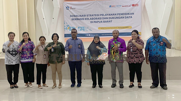 BPMP Papua Barat Selenggarakan Sosialisasi Strategi Pelayanan Pendidikan Berbasis Kolaborasi dan Dukungan Data