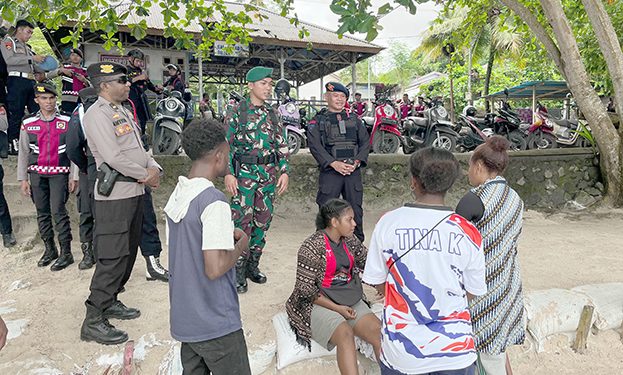 Polda Papua Barat Gelar Patroli Skala Besar untuk Jaga Keamanan dan Ketertiban