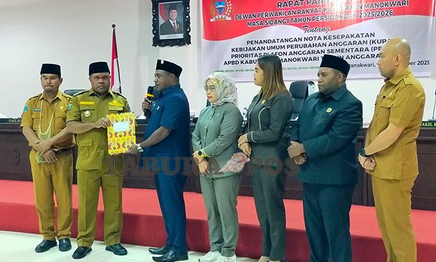 DPRK Manokwari Setujui KUPA PPAS APBD Perubahan Kabupaten Manokwari T.A 2025