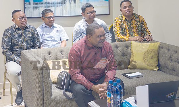 Bupati Manokwari Dorong Pembangunan Pusat Pelayanan UMKM Saat Rakor Bersama Kementerian PU