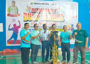 Pengkap PBSI Manokwari Juara Umum Kejurprov Kelompok Pemula Tahun 2025