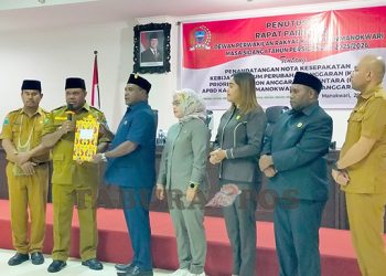 Pemkab Manokwari Hindari Gagal Salur Transfer Pusat pada Perubahan APBD 2025