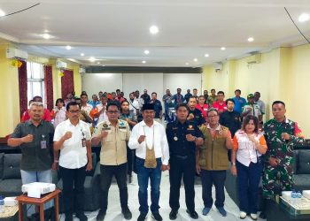BPBD Manokwari Tingkatkan Kapasitas Relawan dengan Manajemen Bencana dan Teknologi