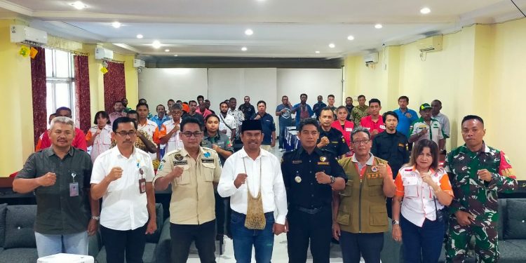 BPBD Manokwari Tingkatkan Kapasitas Relawan dengan Manajemen Bencana dan Teknologi